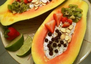 木瓜料理食譜-六道健康木瓜料理&amp;木瓜的吃法:木瓜纖維具美膚及抗老化功效!