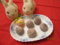 坐月子餐芋頭酥月餅食譜-自製做月子餐芋頭螺旋酥月餅做法:分享芋頭酥月餅獨家配方!