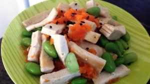 素食蟹黃豆腐料理食譜-純素食蟹黃豆腐做法:獨家風味純素蟹黃豆腐做法分享!