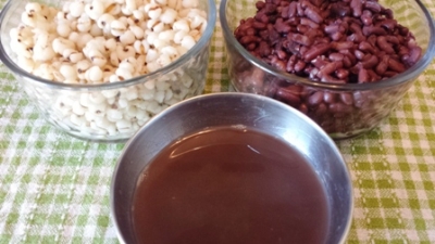 赤小豆薏仁水食譜做法-自製健康赤小豆薏仁水料理:赤小豆薏仁水去濕健脾喔!