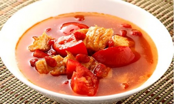 素食坐月子餐番茄湯食譜-做月子餐素食番茄湯料理含鋅防產婦脫髮增強免疫力!
