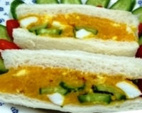 南瓜沙拉食譜做法-二道健康南瓜蛋沙拉&吐司料理:南瓜蛋沙拉吐司爽脆美味!
