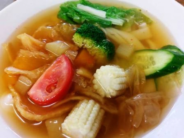 韓式泡菜粄條料理食譜-美味韓式泡菜粄條做法:韓式泡菜客家粄條美味加分!