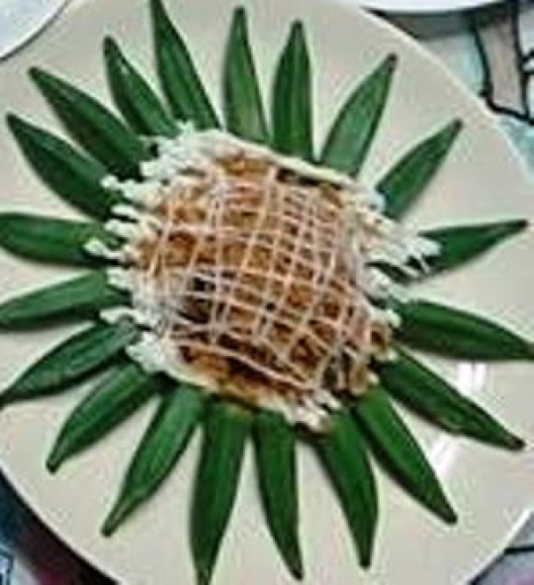 秋葵沙拉料理食譜-輕食素鬆沙拉秋葵做法秘訣:低卡秋葵沙拉是補鈣質來源!