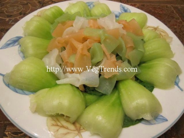 青江菜食譜：涼拌青江菜蒟蒻做法要訣，青江菜料理要如何去除青江菜的澀味？