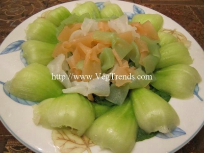 青江菜食譜：涼拌青江菜蒟蒻做法要訣，青江菜料理要如何去除青江菜的澀味？