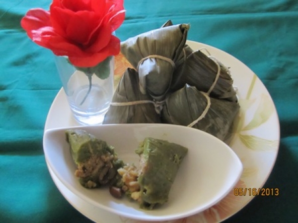 客家艾草粿粽：迷你艾草客家粿粽做法糯而不膩，滿足端午佳節更享健康。