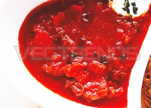 中式素食羅宋湯暖胃最佳湯品！減肥養生聖品素羅宋湯酸甜不油膩，此簡易番茄料理必學～